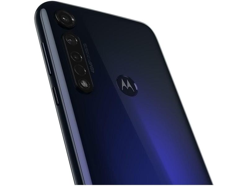 Smartphone Motorola G8 Plus 64GB Azul Safira 4G - 4GB RAM Tela 6,3